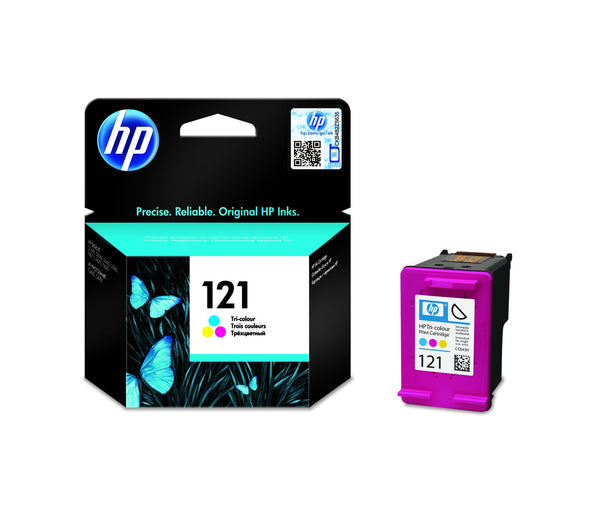 HP 121 Tri-color Original Ink Cartridge