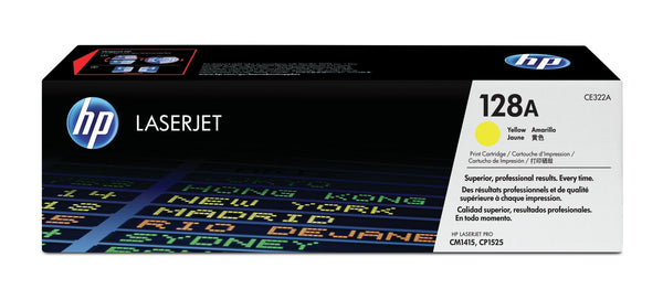 HP 128A Yellow Original LaserJet Toner Cartridge