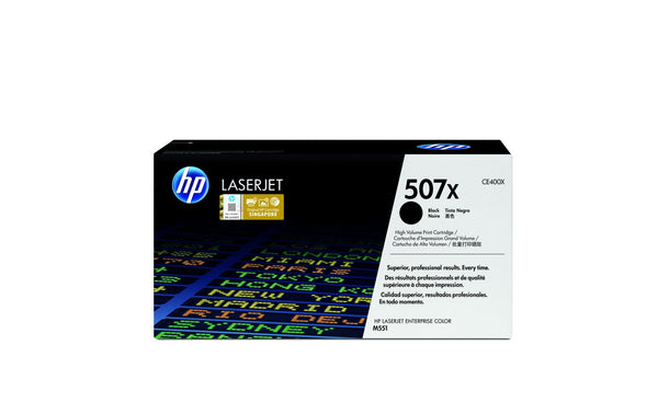 HP 507A Black Original LaserJet Toner Cartridge