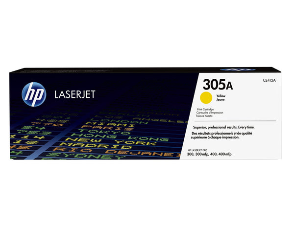HP 305A Yellow Original LaserJet Toner Cartridge