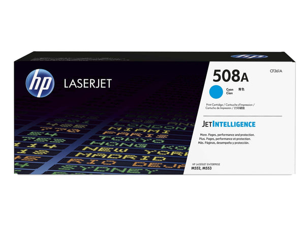HP 508A Cyan Original LaserJet Toner Cartridge