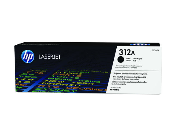 HP 312A Black Original LaserJet Toner Cartridge