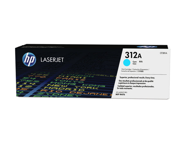 HP 312A Cyan Original LaserJet Toner Cartridge