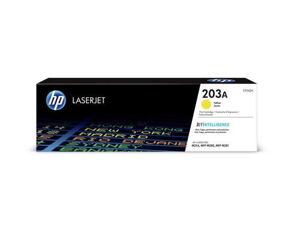 HP 203A Yellow Original LaserJet Toner Cartridge