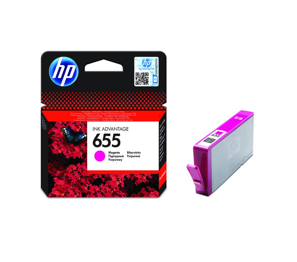 HP 655 Magenta Original Ink Advantage Cartridge