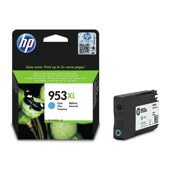 HP 953XL High Yield Cyan Original Ink Cartridge